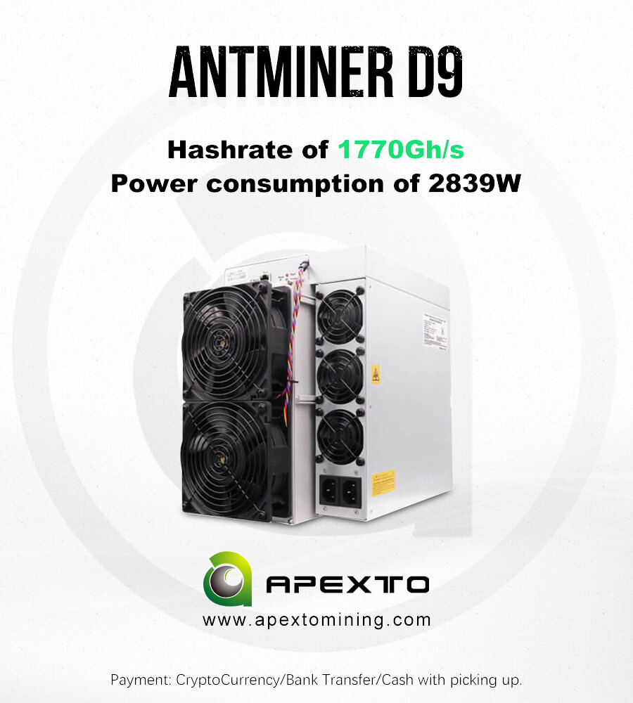 Antminer D9 Afiŝo