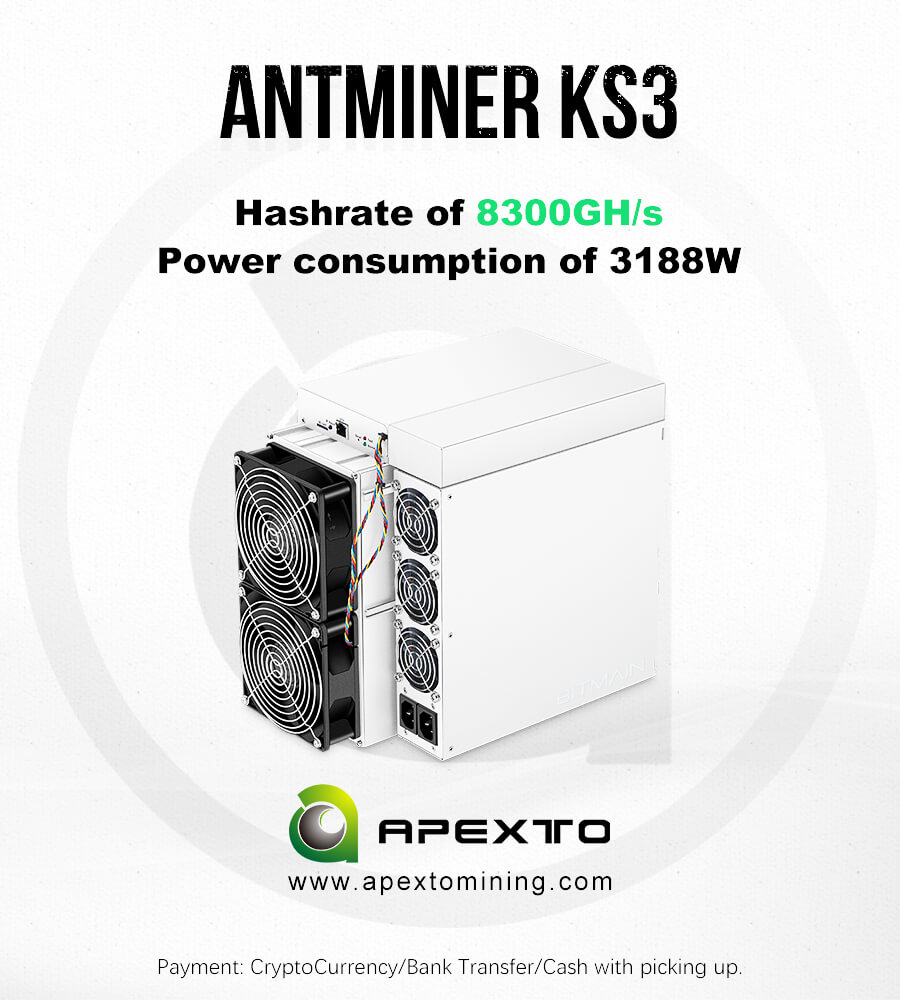 Плакат на Antminer KS3