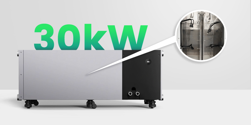 30 kW Kühlbox mit Trockenkühler
